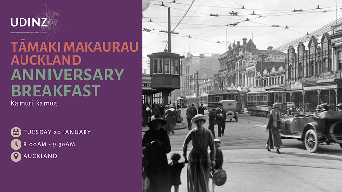 Regional Anniversary Breakfast: Tāmaki Makaurau logo